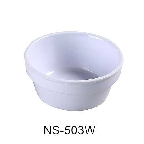 Yanco NS-503W ネシコ 出どころ優勝杯/ラメキン、電気容量4薬局衡オンス、高さ1.5in、差しわたし3.325in、メラミン、ホワイトカラー、72個風呂敷き包み Yanco NS-503W Nessico Sauce Cup/Ramekin, 4 薬局衡オンス Capacity, 1.5\" Height, 3.325\"" Diameter, Melamine, White Co"