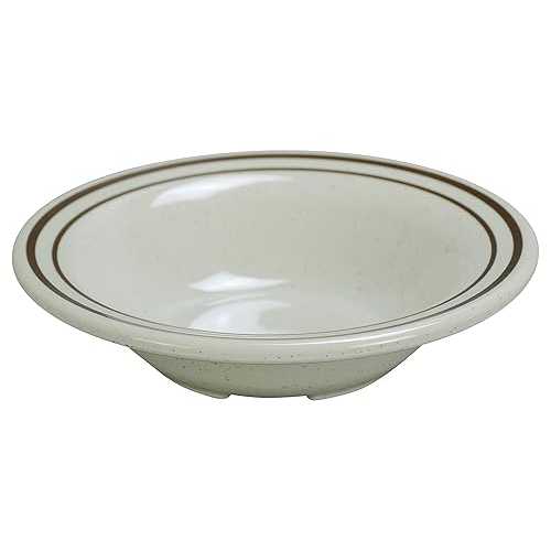 Yanco SS-307 Sesame Salad Bowl, 14 薬局衡オンス Capacity, 1.5\" Height, 7.25\"" Diameter, Melamine, Pack of 48"