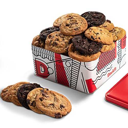 David's Cookies 2lbs Assorted Flavors Fresh Baked Cookies - Handmade and Gourmet Cookies - Delectable and Made with Premium Ingredients - Cookie Gift Basket - Great Gift For All Occasions