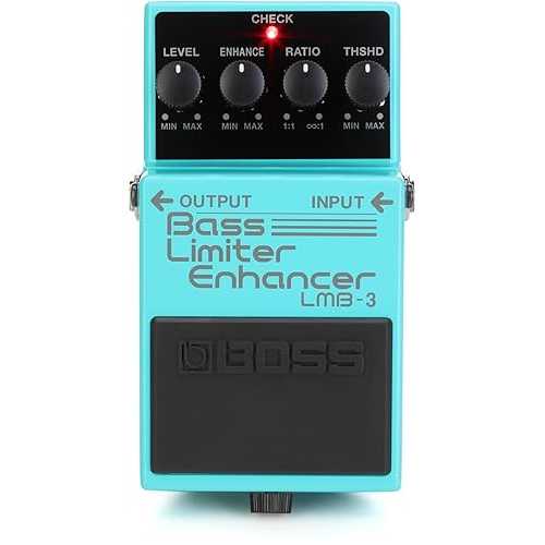 BOSS LMB-3 Bass Limiter/Enhancer Guitar Pedal (LMB-3)
