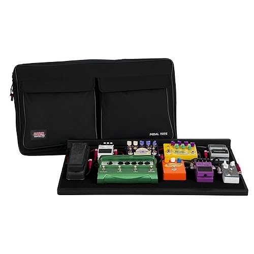 Gator Cases Pro Size Wood Pedal Board with Nylon Carry Bag with External Pocket / 30 x 16" (GPT-PRO)|Glomarket