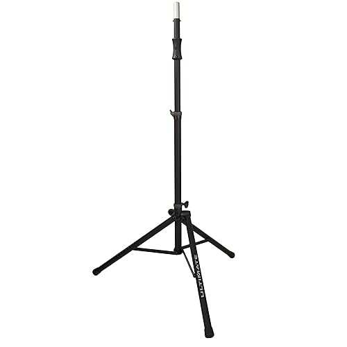 Ultimate Support TS-100B Lift-Assist Speaker Stand (Single)