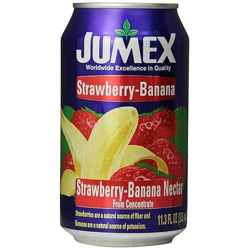 Jumex Strawberry And Banana Nectar, 11.3-Ounce (Pack of 24)
