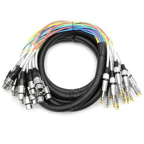Seismic Audio - SAXT-16x15F - 16 Channel 15' XLR Female to 1/4\
