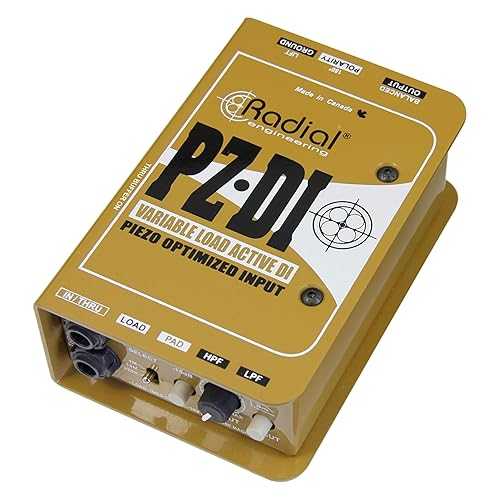 Radial Engineering Radial PZDI 1-channel Passive Piezo-Optimized Direct Box