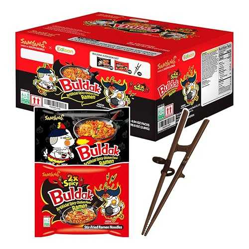 [三養] ブルダックラーメン / ラーメン・ラーメン・韓国即席麺 20袋入り [Samyang] Buldak (Hot Spicy Chicken) Ramyun / Ramyun, Ramen, Korean Instant Hot Noodle Soup - Pack 20