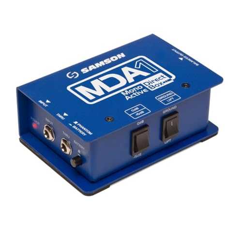 Samson Restock MDA1 Mono Active Direct Box