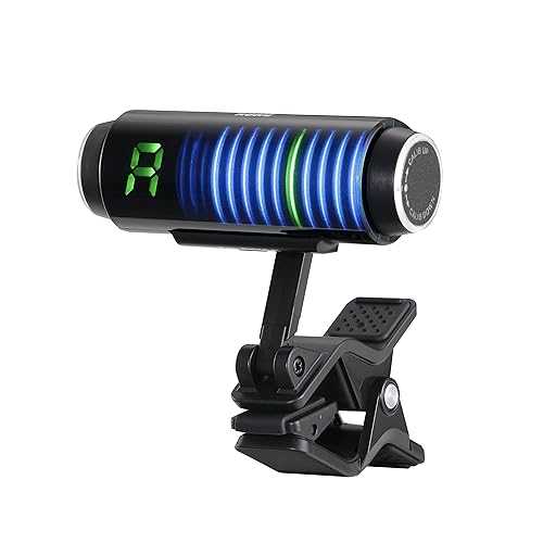 Korg - SH-CS100 Custom Shop Series Sledgehammer Clip-on Guitar Tuner - Black