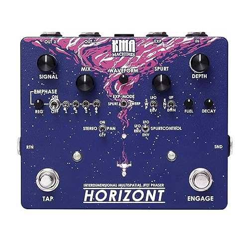 KMA Horizo??nt 次元間多空間 JFET フェイザー KMA Audio Machines KMA Horizont Interdimensional Multispatial JFET Phaser