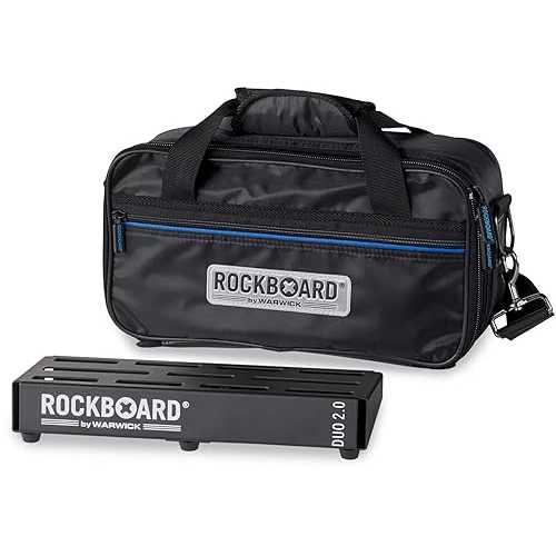 ROCKBOARD by Warwick RockBoard DUO 2.0 - Pedalboard with Gig Bag