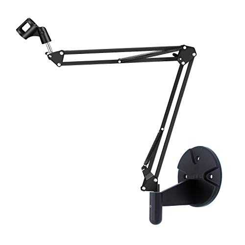 マイクウォールマウント、サスペンションマイクスタンドクリップ、Blue Yeti Snowball、ラジオ放送、ナレーションサウンド、ステージ、テレビ局、Youtube用 AceTaken Microphone Wall Mount, Suspension Mic Stand Clip for Blue Yeti Snowball,Radio Broad｜Glomarket