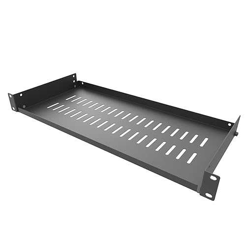 Jingchengmei 1U Disassembled Vented Cantilever Server Rack Mount Shelf 8\