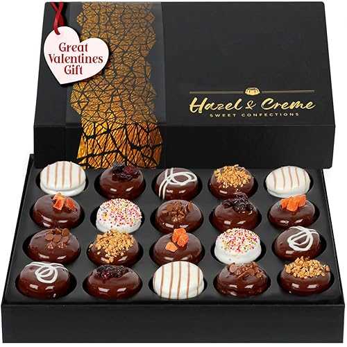 Hazel & Creme Valentine’s Day Chocolate Cookie Gift Box ? Birthday Gourmet Vegan Cookie Sampler ? Kosher Bakery Treats for Him & Her, Thank You & Sympathy Gifts