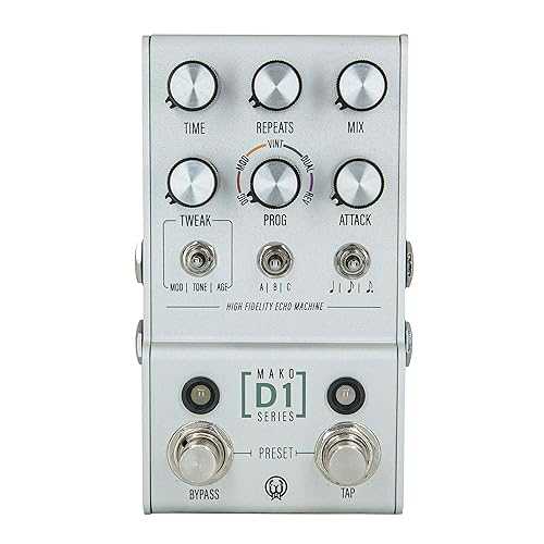 Walrus Audio MAKO Series D1 High-Fidelity Stereo Delay Pedal