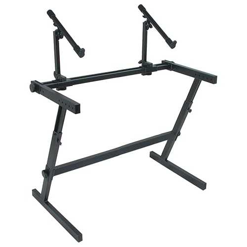 QUIK LOK Keyboard Stands (Z/726L), black
