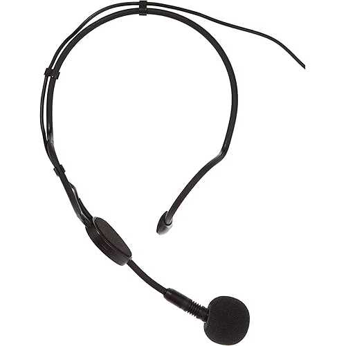 AKG Pro Audio C544 L High-Performance Sports Head-Worn Condenser Microphone, Black