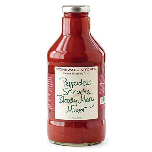 Stonewall Kitchen ペパデュー シラチャ ブラッディ メアリー ミキサー 24 オンス Stonewall Kitchen Peppadew Sriracha Bloody Mary Mixer, 24 Ounces