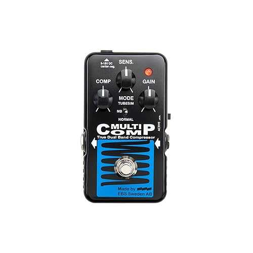 EBS スウェーデン AB EBS-Pedal-MC-GE ギター コンプレッション エフェクト ペダル EBS Sweden AB EBS-Pedal-MC-GE Guitar Compression Effects Pedal｜Glomarket 37,869円