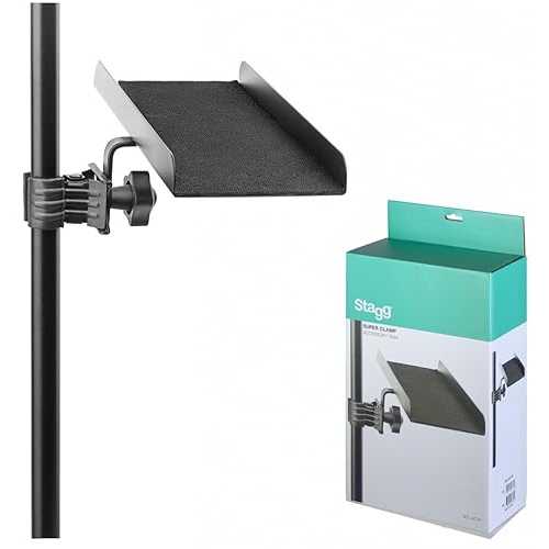 Stagg アクセサリートレイ 譜面台アーム クランプ付 SCL-ACTR Stagg SCL-ACTR Accessory Tray Music Stand Arm with Clamp
