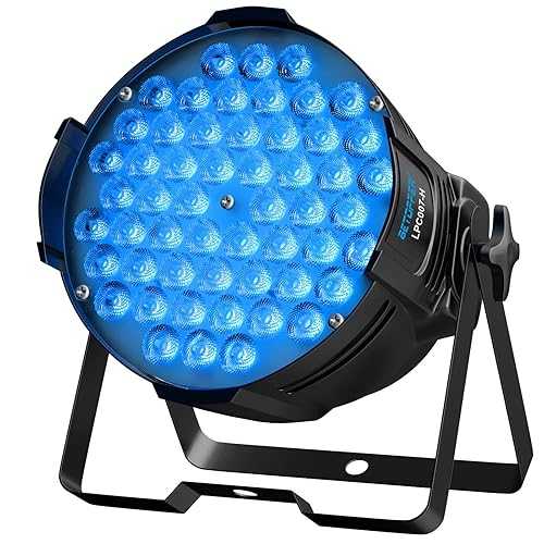 Betopper Strobe Light - Stage Lights Par Light 54x3W RGB 3-in-1 dj Lighting for Parties Professional Disco Backdrop Birthday Dancing Lights for Wedding Bar Yard Room