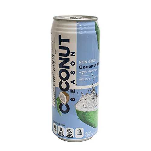 ココナッツ シーズン ココナッツ ウォーター、16.9 オンス (24 個パック) Coconut Season Coconut Water, 16.9 Ounce (Pack of 24)