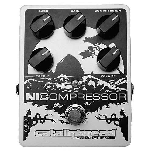 Catalinbread NiCompressor ペダル、ホワイト ソフト パール Catalinbread NiCompressor Pedal, White Soft Pearl