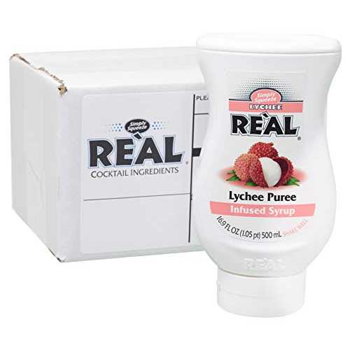 Lychee Real、ライチピューレ注入シロップ、16.9 FL OZ 絞れるボトル (1 個パック) Re・・l Infused Exotics Lychee Re l, Lychee Puree Infused Syrup, 16.9 FL OZ Squeezable Bottle (Pack of 1) 4,117円