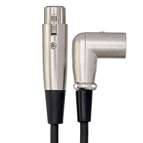 Hosa XRR-125 Balanced Interconnect, XLR3F to Right-angle XLR3M, 25 Feet 6,207円