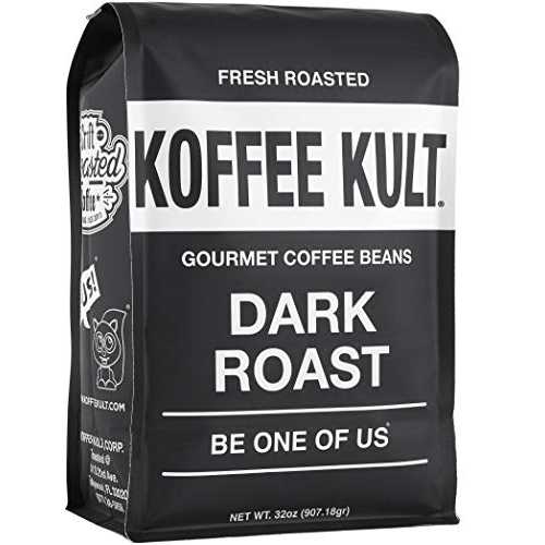?? ?? ?? ??? ?? ?? - ?? ?? 100% ???? ?? ???, ???? ?? ?? ?? ??? 907?? ?? ??? ?? Koffee Kult Dark Roast Whole Bean Coffee - Small Batch 100% Arabica Gourmet Blend, Smoot