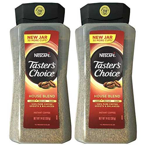 Taster's Choice オリジナル グルメ インスタント コーヒー 14 オンス、2 個パック Taster's Choice Original Gourmet Instant Coffee 14 Oz, Pack of 2