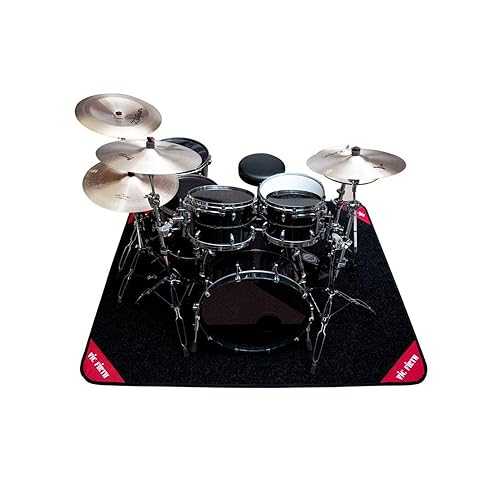 ヴィック・ファース デラックス ドラムセット ラグ (VICRUG1) Vic Firth Deluxe Drum Set Rug (VICRUG1)