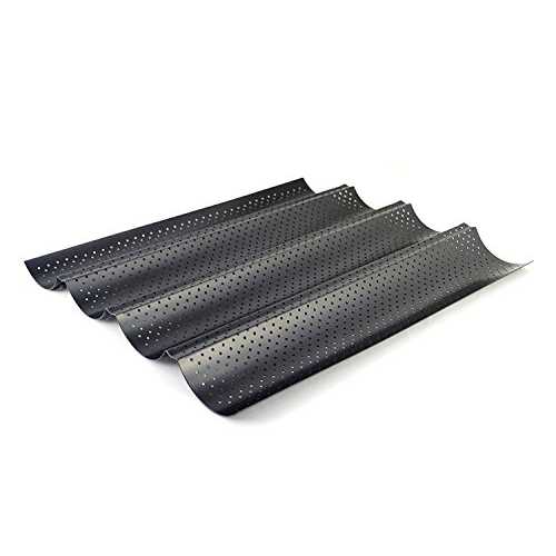 Paderno World Cuisine 4 Baguette Pan, Non-stick