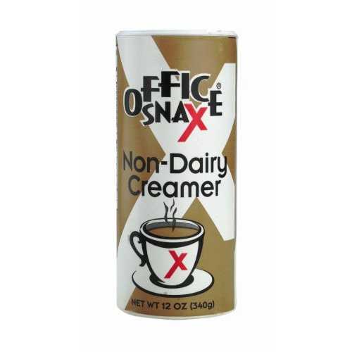 Office Snax 乳製品不使用クリーマー、12 オンスキャニスター (6 個パック) Office Snax Non-Dairy Creamer, 12 Ounce Canister (Pack of 6)