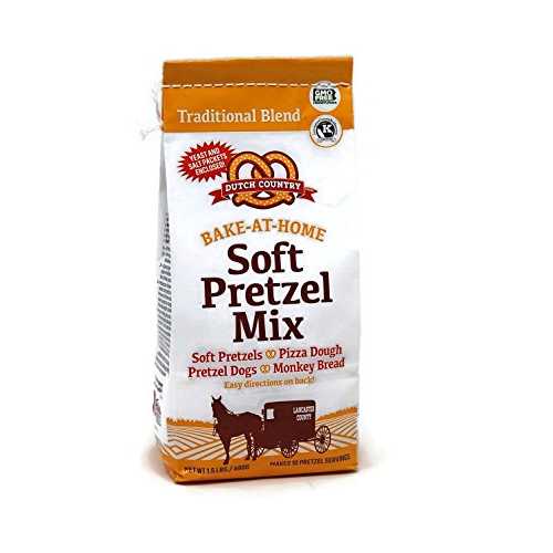 ダッチカントリー ソフトプレッツェルミックス、1.5ポンド バッグ（パッケージは異なる場合があります） Dutch Country Soft Pretzels Dutch Country Soft Pretzel Mix, 1.5 Lb. Bag (Package may vary)