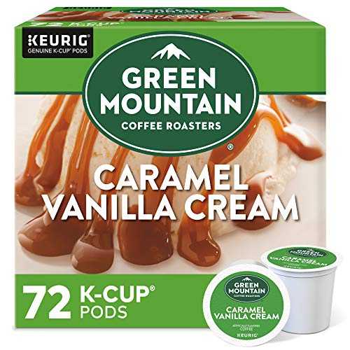 12?? (6?), ??? ??? ??, ?? ??? ?? ???? ??? ??? ?? ??? ?? ?? K-? ??, ??? ??? ??, 72?? (12?? 6?) Green Mountain Coffee Roasters Caramel Vanilla Cream Keurig Single-Se