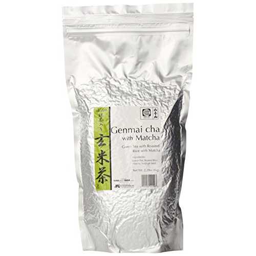 山本山 抹茶玄米茶 2.20ポンド Yamamotoyama Matcha Genmai Cha, 2.20 Pound