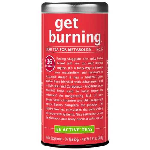 The Republic of Tea - Get Burning - Herb Tea for Metabolism, 36 Tea Bags