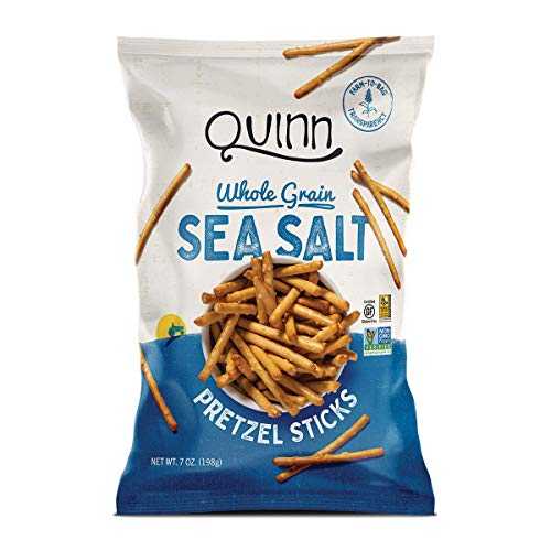 Quinn Pretzel Snack Bags (36 pack) Whole Grain, Gluten Free and Non-GMO - Sea Salt 1.5oz bags 15,060円