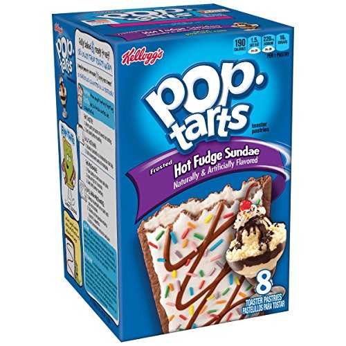 ポップタルト トースター ペストリー、フロスト ホット ファッジ サンデー、13.5 オンス ボックス (12 個パック) Pop-Tarts Toaster Pastries, Frosted Hot Fudge Sundae, 13.5-Ounce Boxes (Pack of 12)
