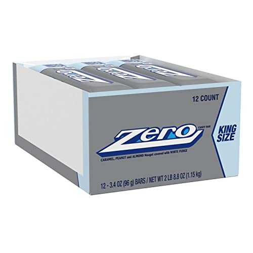 ?? ??? ??, ???, ?? ? ??? ?? ? ??? ??, ??? ?? ??, 3.4?? ? (12??) Zero Candy Bar, King Size, 3.4-Ounce Bars (Pack of 12)