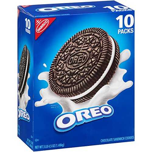 Navisco Club Pack サンドイッチクッキー、Nabisco オレオチョコレート、52.5 オンス Nabisco Club Pack Sandwich Cookies, Nabisco Oreo Chocolate, 52.5 Ounce