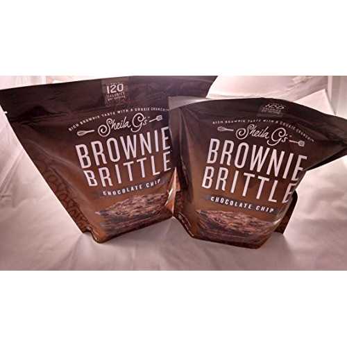 Sheila G's オリジナル チョコレートチップ ブラウニー ブリトル 16 オンス (スーパーバリュー 2 パック) Sheila G's Original Chocolate Chip Brownie Brittle 16 oz (SUPER VALUE 2 PACK)