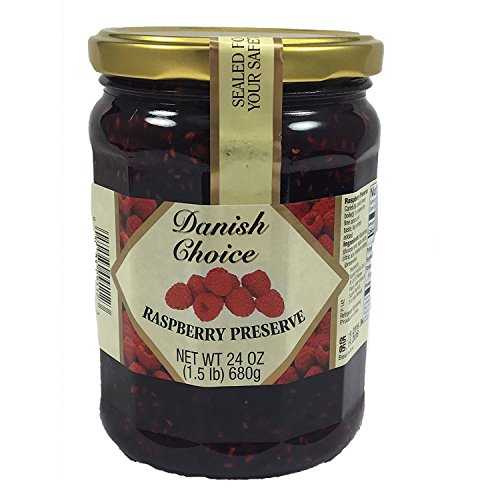 デンマークチョイス ラズベリープリザーブ 24オンス Danish Choice Raspberry Preserve 24oz