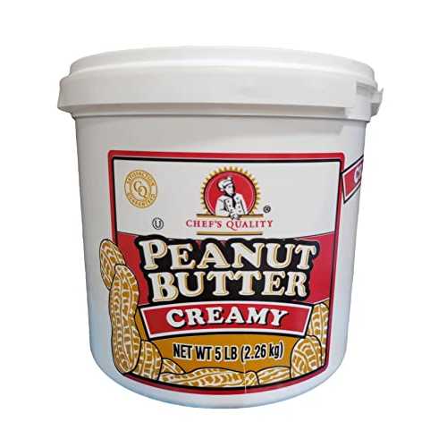 ??? ??? 5 ??? ??? ?? ?? ?? ? BFYSYO Chef's Quality - Creamy Peanut Butter - 5 lb tub