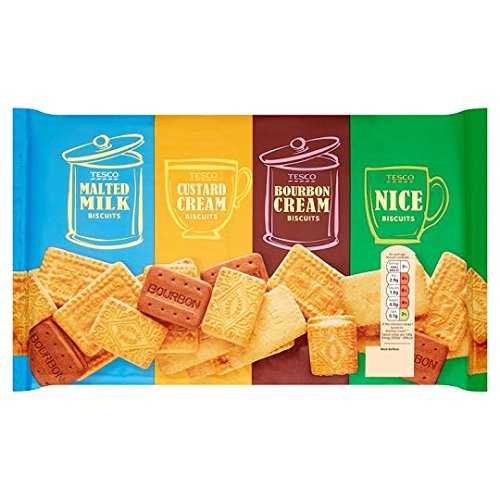 テスコ ビスケットバレルセレクション 700g Tesco Biscuit Barrel Selection 700g