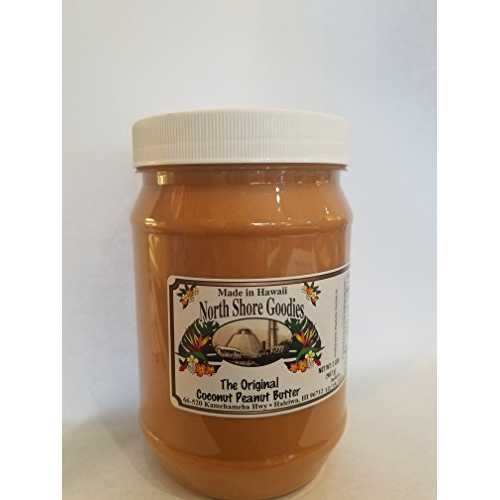 ノースショア グッズ オリジナル ココナッツ ピーナッツ バター 2ポンド North Shore Goodies Original Coconut Peanut Butter 2lbs