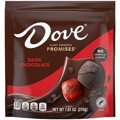 DOVE PROMISES Dark Chocolate Valentines Day Gifts individually Wrapped Valentine's Day Chocolate Candy, 7.61 Oz Candy Bag 10,460円