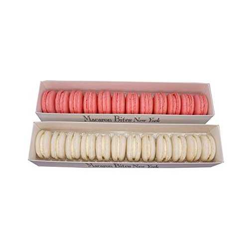 ??? - ?? ? ??? Macaron Bites Macarons - Pink and White French Macarons, Gourmet Cookie Gift Box, Macaroon|Glomarket