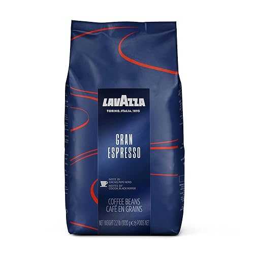 Lavazza medium roast Grand Espresso Whole Bean Coffee, 2.2-lbs (Pack of 2)