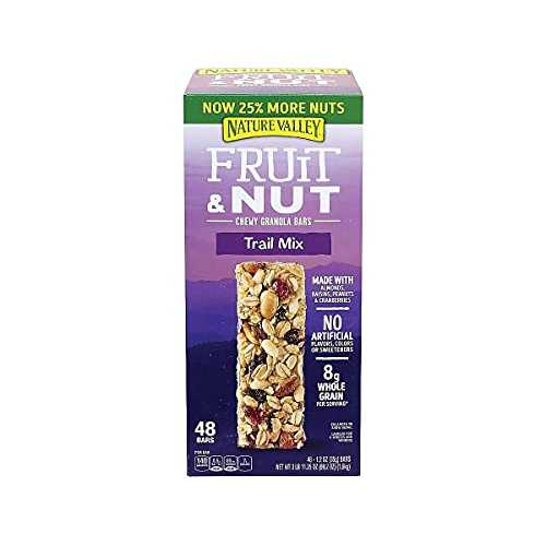 ??? ?? ??? ??? ?? ?? ? ??? ? 34g ? 48? Nature Valley Chewy Trail Mix Fruit and Nut Bars, 1.2 oz. bars, 48-Count 7,359円